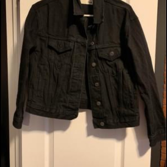 Wilfred Free black denim jacket - Picture 2 of 2